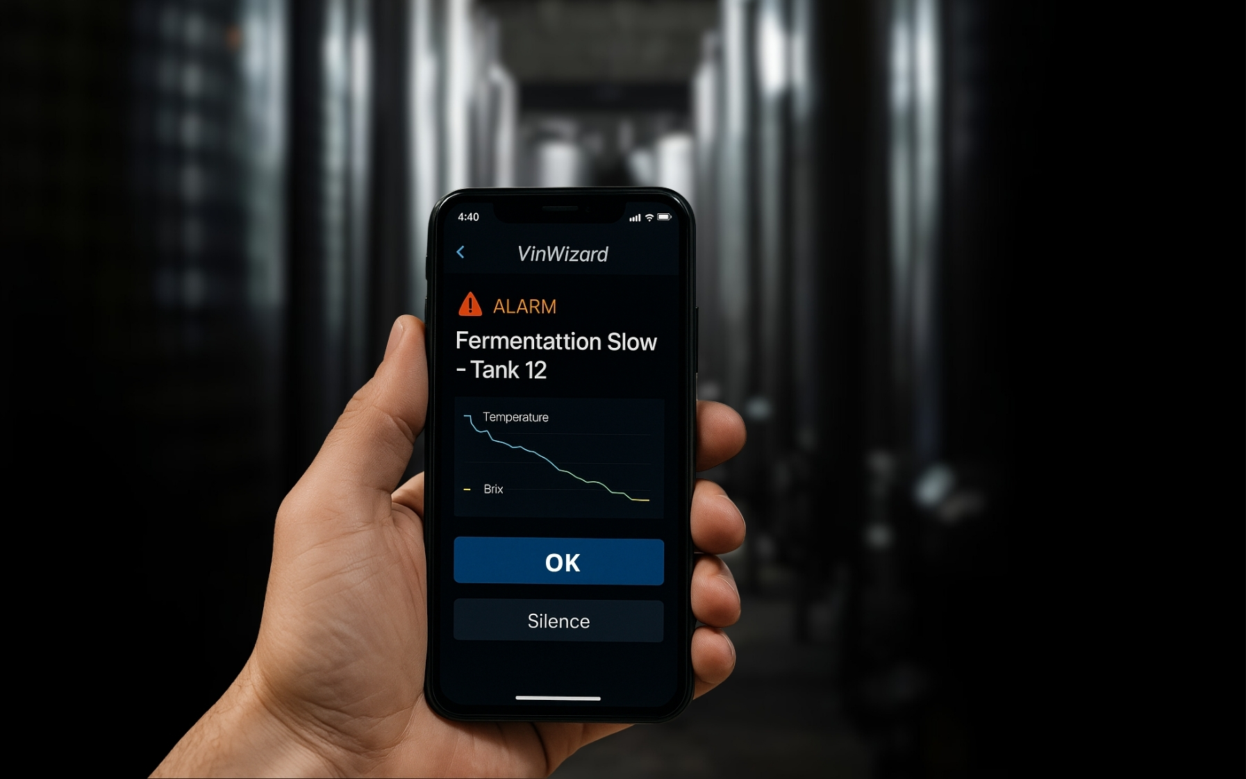 Control desde app móvil y alertas